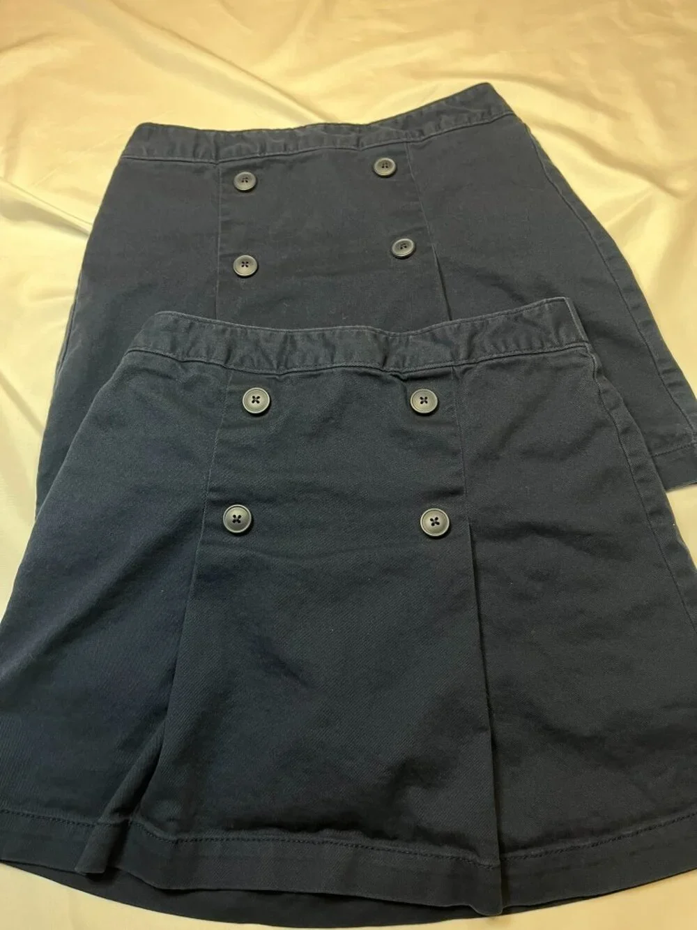 Set of 2 Navy Uniform Skorts Youth (XL 14-16)